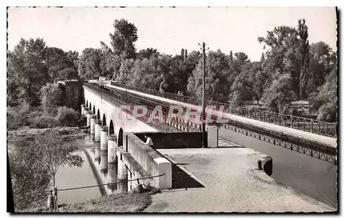 Moderne Karte Digoin Le Pont Aqueduc sur la Loire