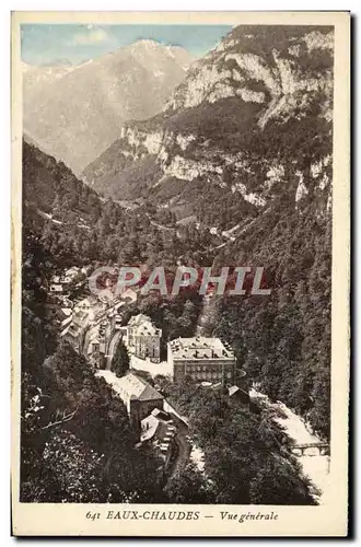 Cartes postales Eaux Chaudes Vue Generale