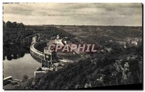 Cartes postales Le Barrage D'Eguzon Vue d'ensemble