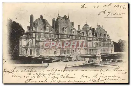 Cartes postales Eu Le Chateau Cote Du Parc