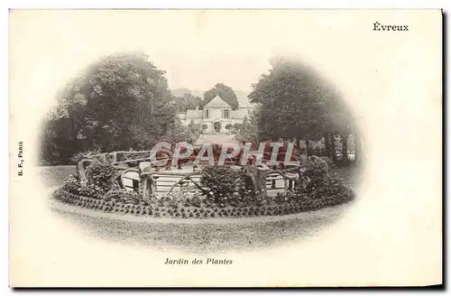 Cartes postales Evreux Jardin Des Plantes