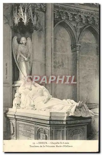 Ansichtskarte AK Dreux Chapelle St Louis Tombeau de la princesse Marie d&#39Orleans