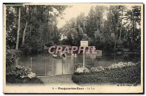 Cartes postales Pougues Les Eaux Le Lac