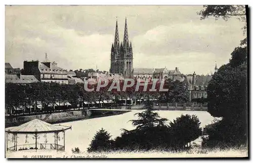 Cartes postales Quimper Le Champ De Bataille