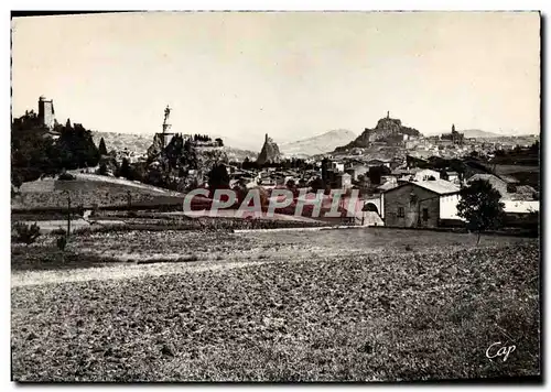 Cartes postales moderne Le Puy Vue Generale Les Quatre Rochers