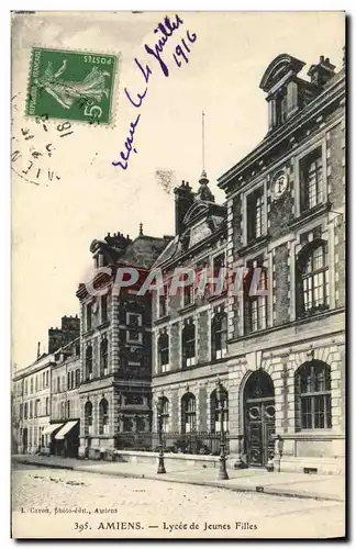 Cartes postales Amiens Lycee De Jeunes Filles