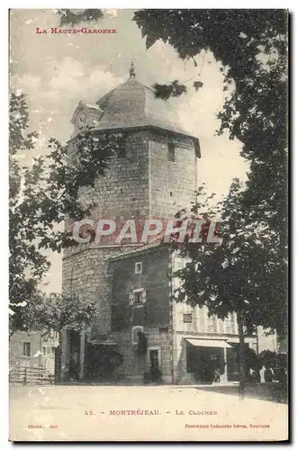 Cartes postales Montrejeau Le Clocher