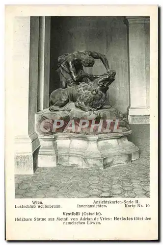 Cartes postales Wien Lustchloss Schonbrunn Vetibul