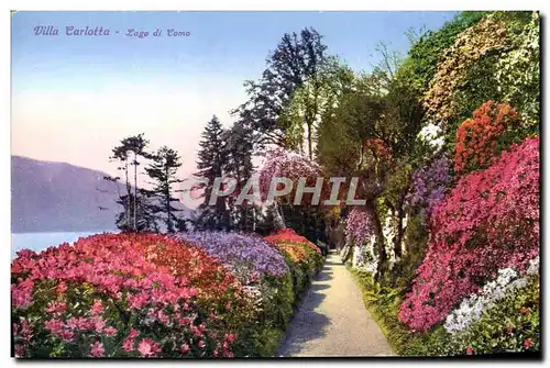 Cartes postales Villa Carlotta Lago Di Como