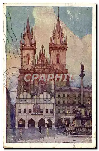 Cartes postales Tyn Eglise De Tyn