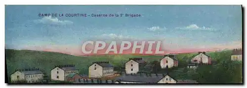 Cartes postales Camp De La Courtine Caserne De La 2eme Brigade Militaria