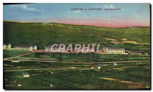 Cartes postales Camp De La Courtine Caserne De La Brigade Militaria