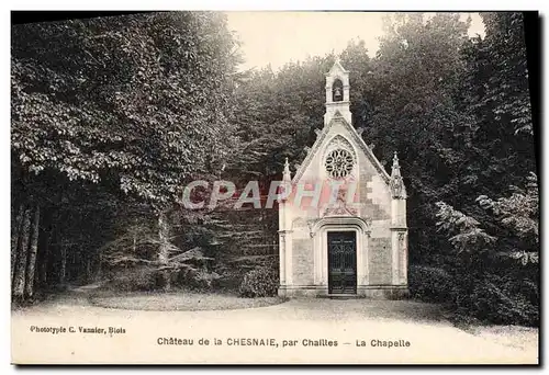 Cartes postales Chateau De La Chesnaie Par Challes La Chapelle