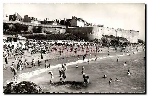 Cartes postales moderne Saint Malo Cite Corsaire Plage De Bonsecours