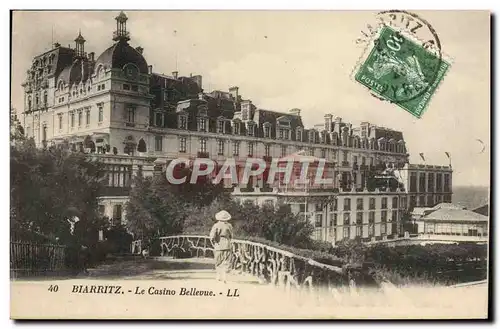 Cartes postales Biarritz Le Casino Bellevue