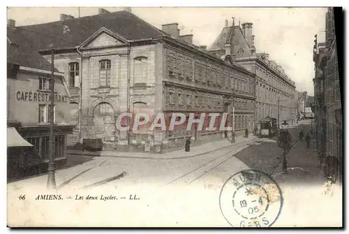 Cartes postales Amiens Les Deux Lycees