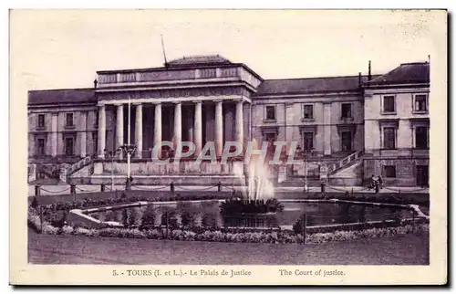 Cartes postales Tours Le Palais De Justice