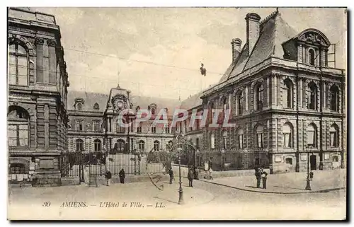 Cartes postales Amiens L'Hotel De Ville