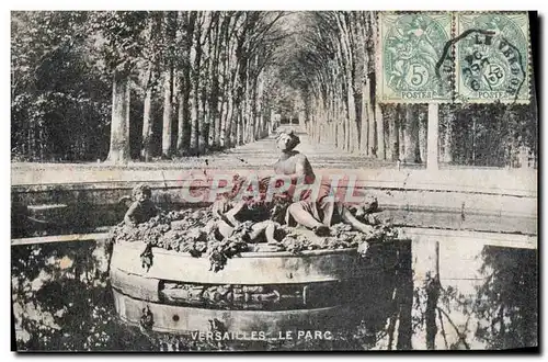 Cartes postales Versailles Le Parc