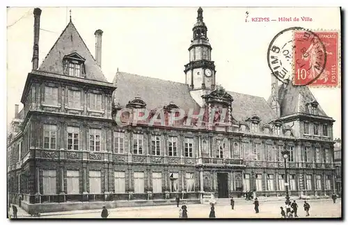 Cartes postales Remis Hotel de Ville