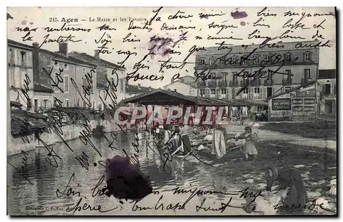 Cartes postales Agen La Masse et les lavoirs