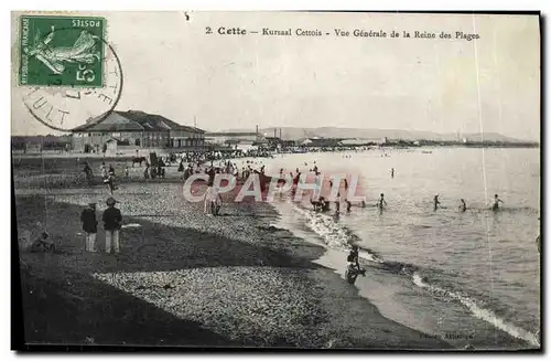 Cartes postales Cette Kursaal Cettois Vue Generale de la Reine des Plages