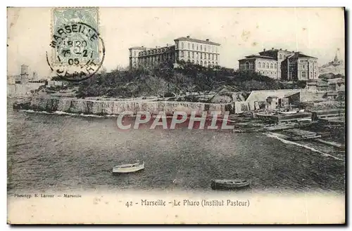 Cartes postales Marseille Le Pharo Institut Pasteur