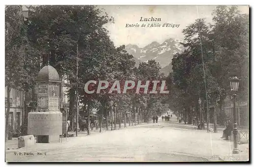 Cartes postales Luchon Entree de L&#39Allee d&#39Etigny