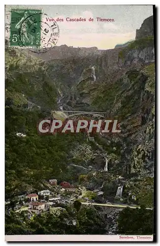Cartes postales Vue des cascades de Tlemcen