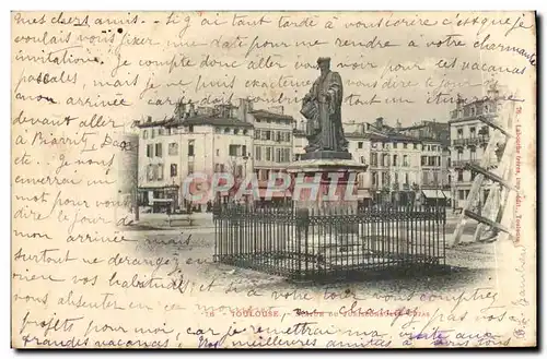 Ansichtskarte AK Toulouse Statue du Jurisconsul Cujas