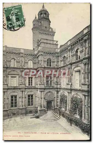 Cartes postales Toulouse Cour De L&#39Hotel d&#39Assezat