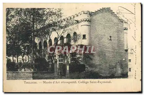 Cartes postales Toulouse Musee d&#39Art Retrospectif College Saint Raymond