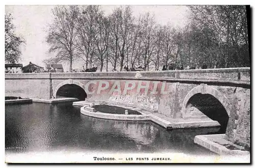 Ansichtskarte AK Toulouse Les Ponts Jumeaux