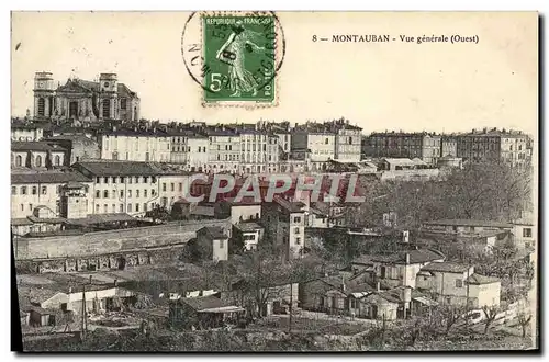 Cartes postales Montauban Vue Generale