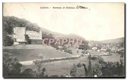 Cartes postales Lasalle Hameau et Chateau de Calviac