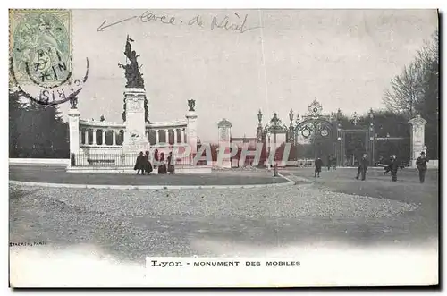 Ansichtskarte AK Lyon Monument Des Mobiles