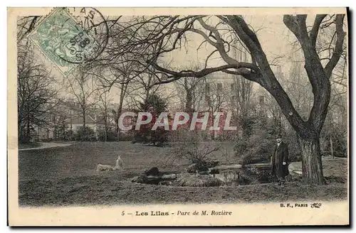 Cartes postales Les Lilas Parc de M Roziere