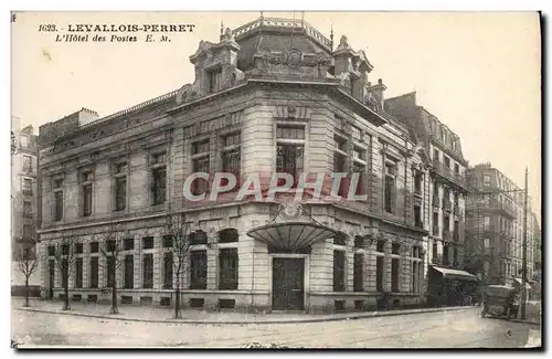 Cartes postales Levallois Perret L&#39Hotel des Postes