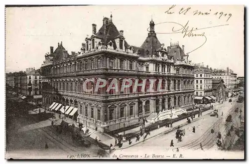 Ansichtskarte AK Lyon Palais du Commerce La Bourse