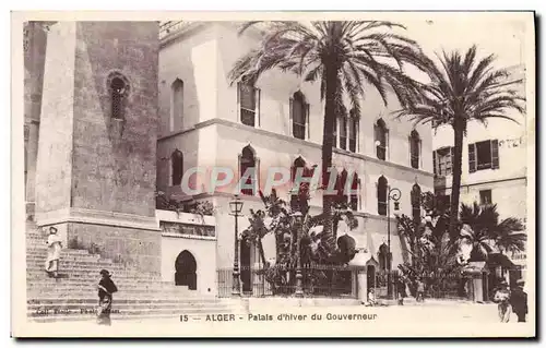 Cartes postales Alger Palais d&#39hiver du Gouverneur