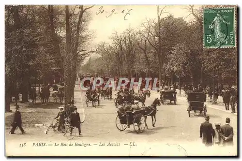 Ansichtskarte AK Paris Le Bois de Boulogne Les acacias