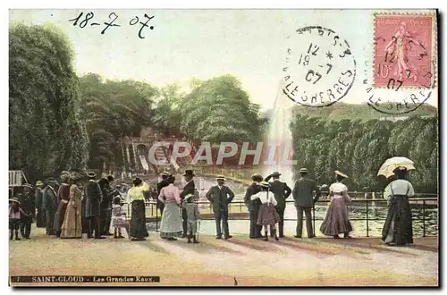 Cartes postales Saint Cloud Les grandes eaux