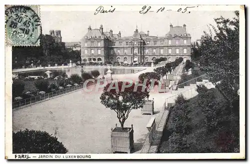 Cartes postales Paris Jardin Du Luxembourg