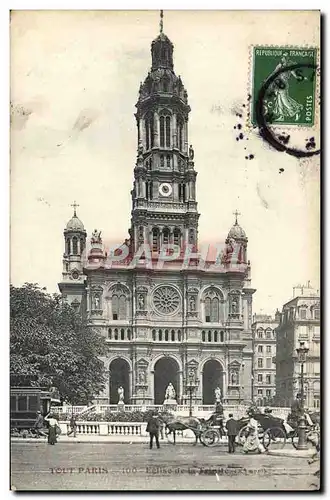 Cartes postales Paris L&#39Eglise Saint Sulpice