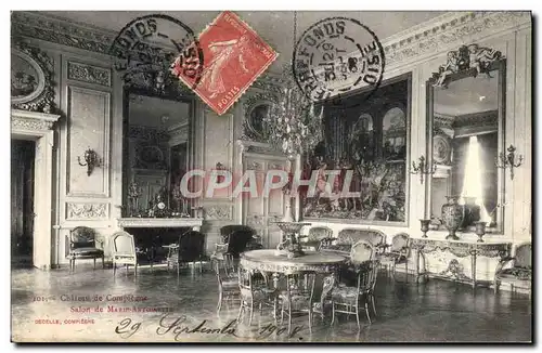 Cartes postales Chateau de Compiegne Salon de Marie Antoinette