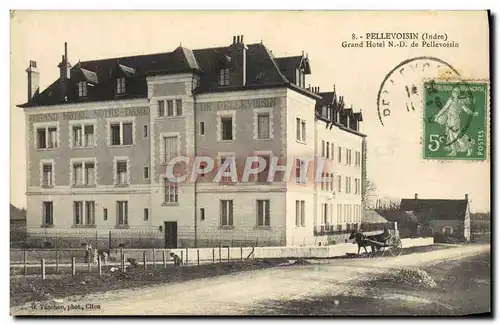 Ansichtskarte AK Pellevoisin Grand Hotel ND de Pellevoisin