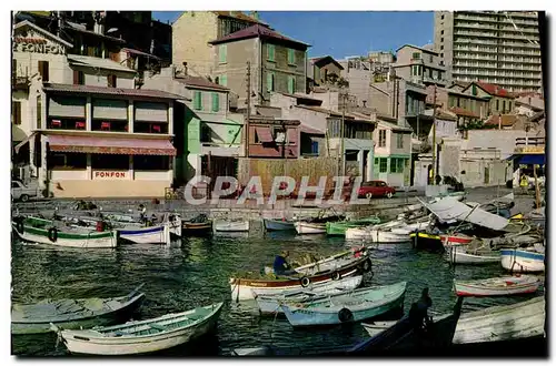 Cartes postales moderne Marseille La corniche et le vallon des Auffes