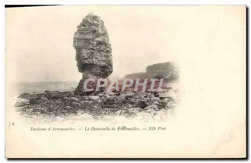 Ansichtskarte AK Environs d&#39Arromanches la demoiselle de Fontenailles