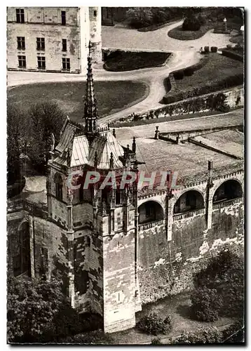 Cartes postales moderne Amboise Vue Aerienne de la Chapelle