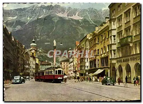 Cartes postales moderne Innsbruck Maria Theresien Strasse Tramway